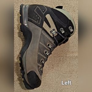 Asolo Men's Fugitive GTX Waterproof Hiking Boot, Blk/Gray/ArmyGreen/Tan Size 11